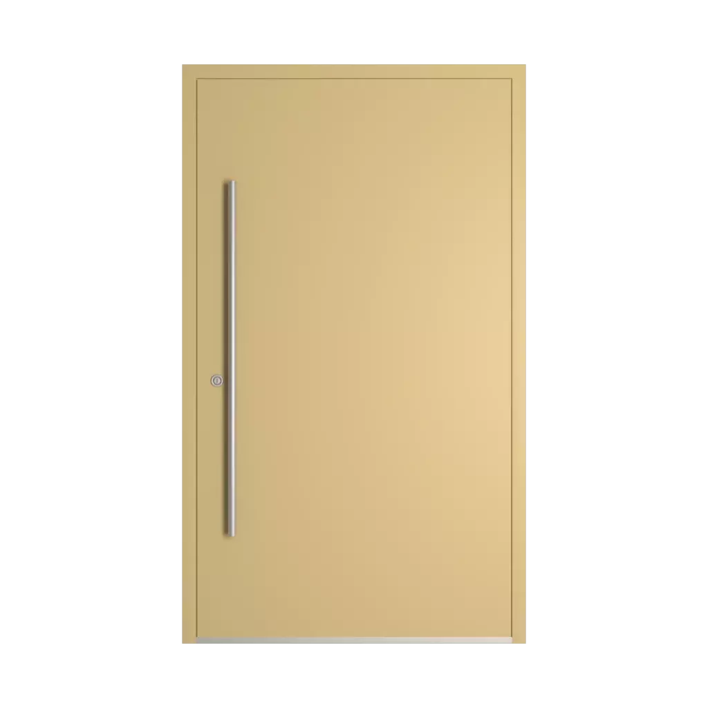 RAL 1000 Green beige entry-doors models-of-door-fillings dindecor cl25  