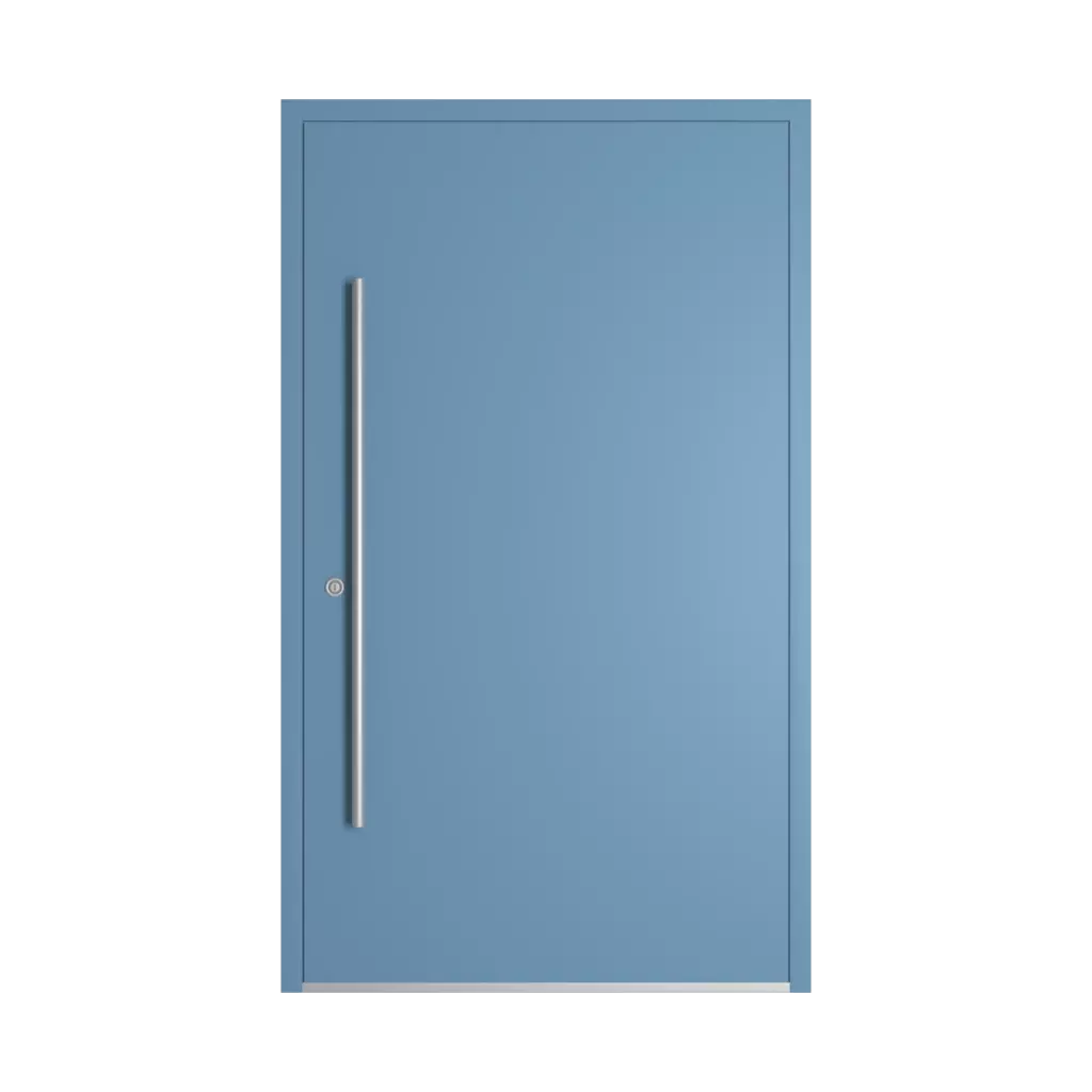 RAL 5024 Pastel blue entry-doors models-of-door-fillings dindecor 6124-pwz  