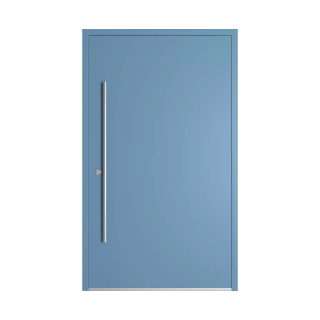 RAL 5024 Pastel blue entry-doors models-of-door-fillings dindecor cl18  