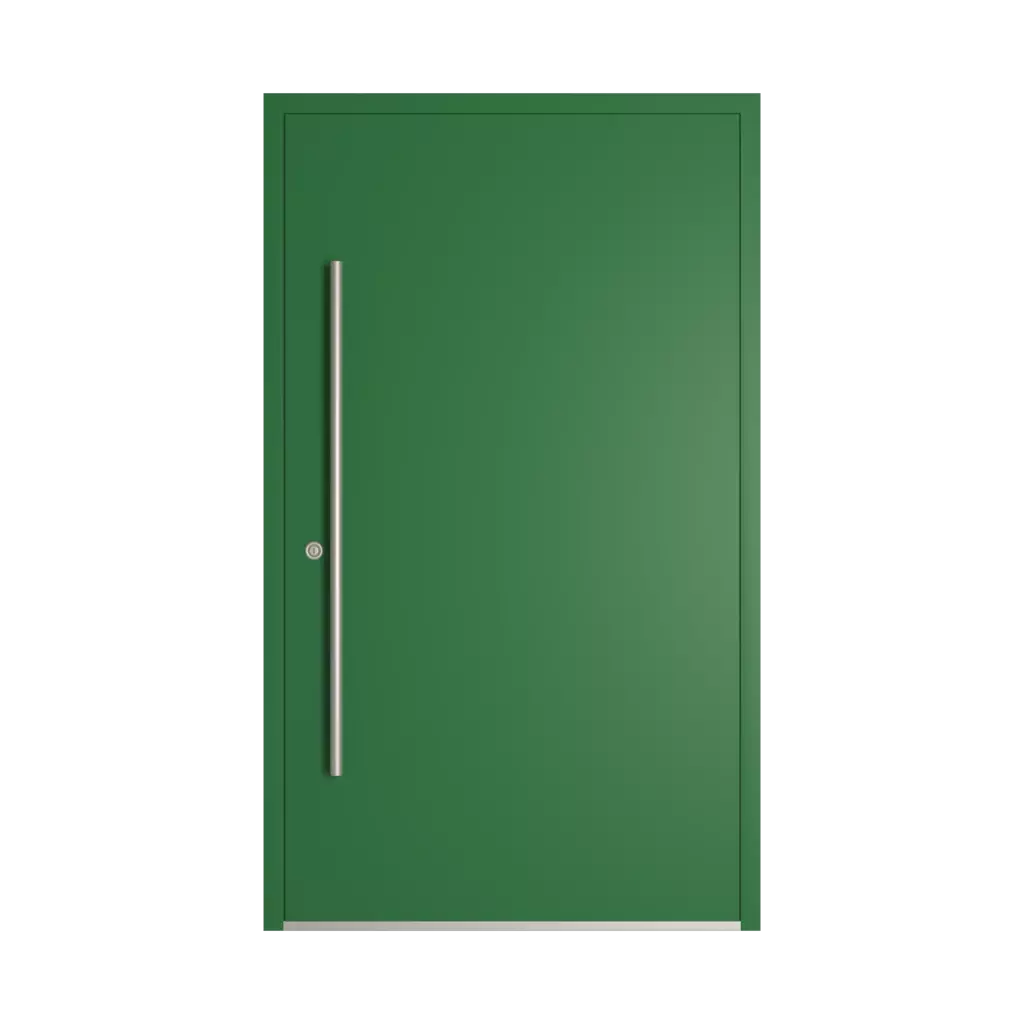 RAL 6001 Emerald green products vinyl-entry-doors    
