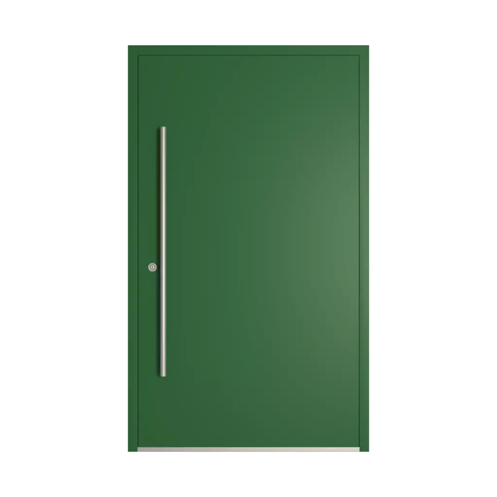RAL 6002 Leaf green entry-doors models-of-door-fillings dindecor model-5010  