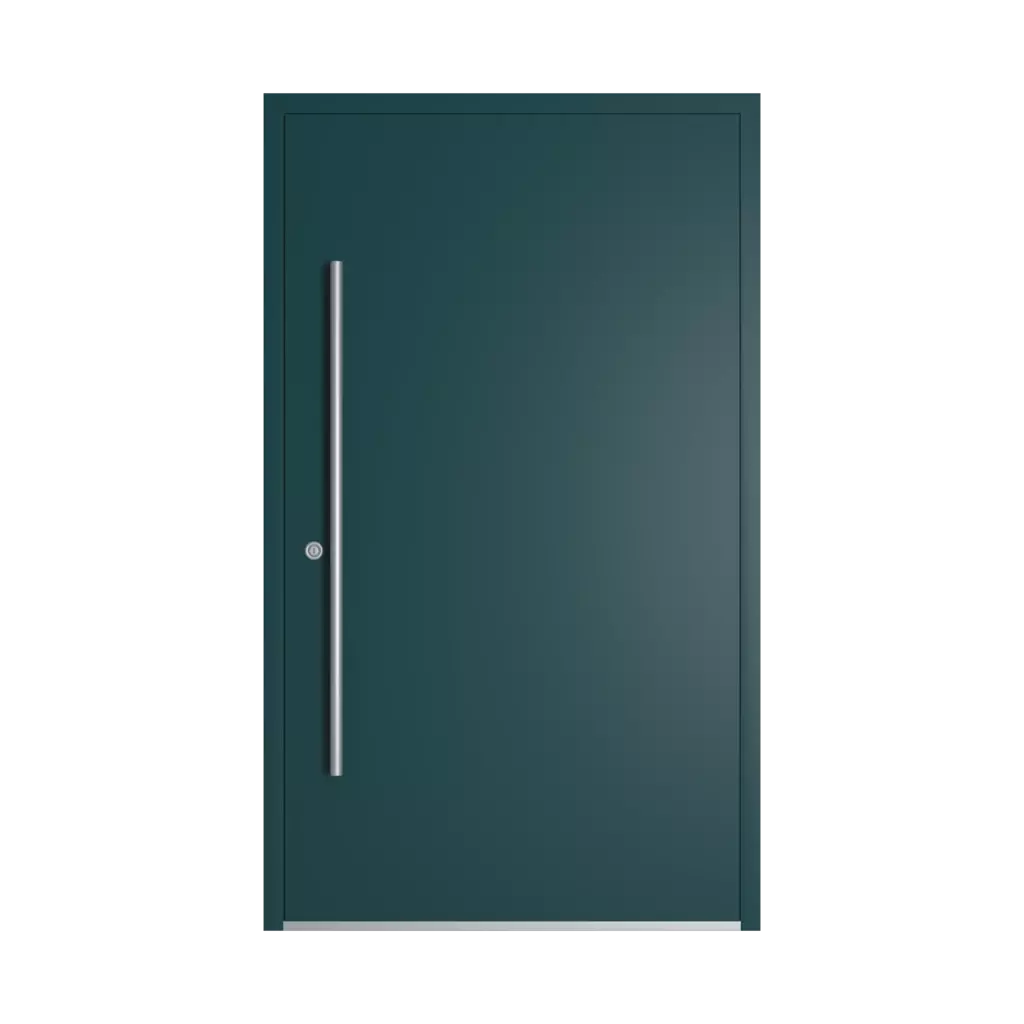 RAL 6004 Blue green entry-doors models-of-door-fillings cdm model-16  