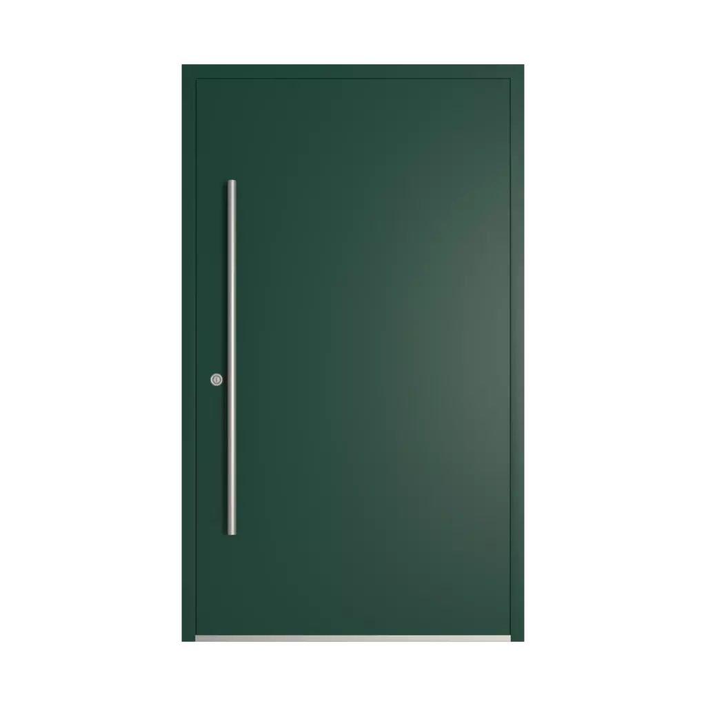RAL 6005 Moss green entry-doors models-of-door-fillings dindecor sk04-beton  
