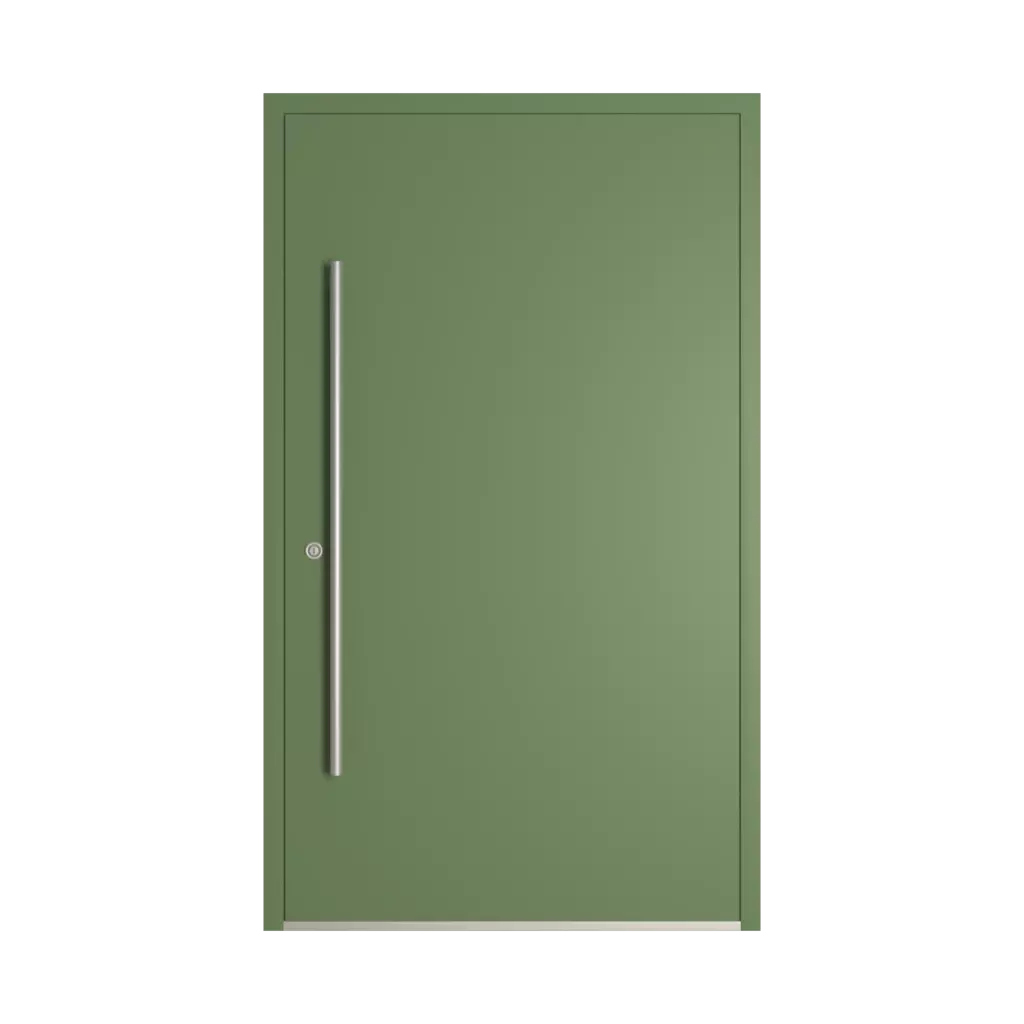 RAL 6011 Reseda green entry-doors door-colors  