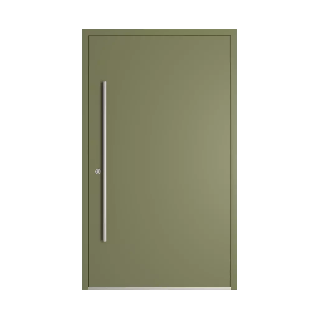 RAL 6013 Reed green entry-doors models-of-door-fillings adezo valletta-stockholm  
