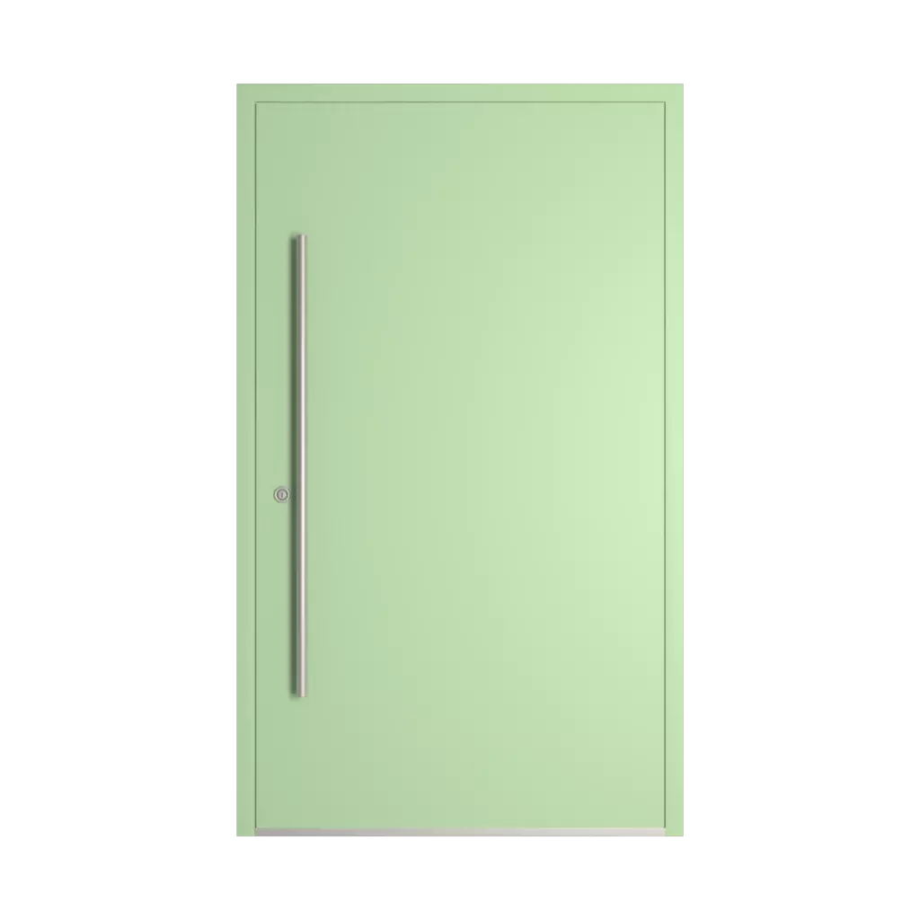 RAL 6019 Pastel green entry-doors door-colors  