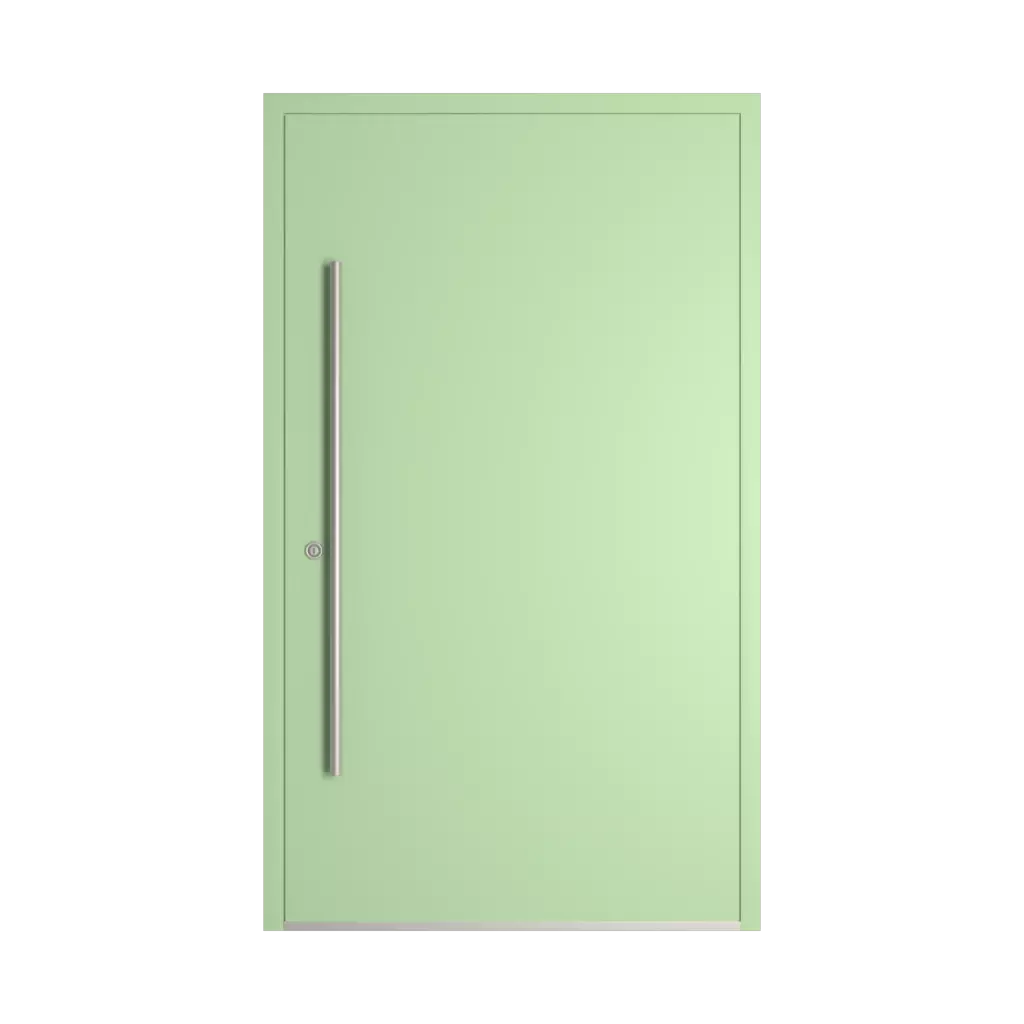 RAL 6019 Pastel green entry-doors models-of-door-fillings adezo kopenhaga  