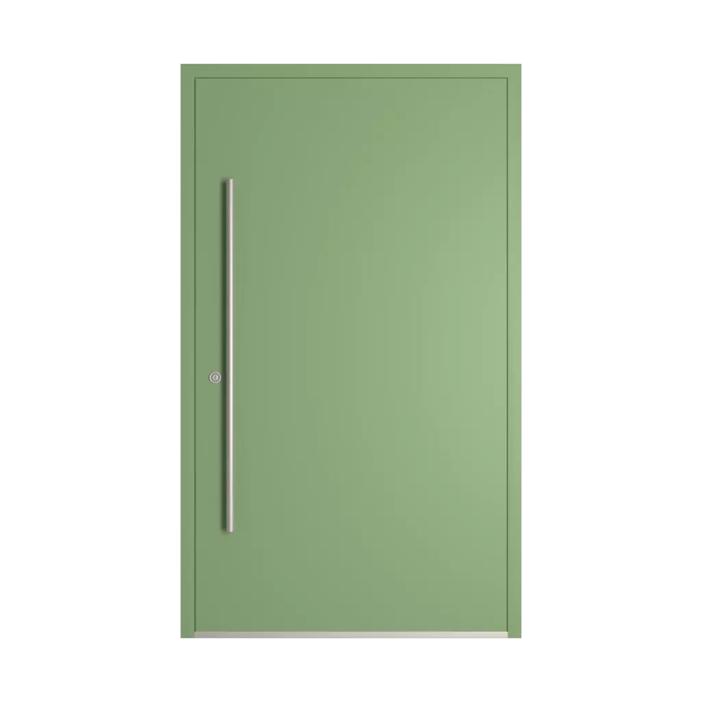 RAL 6021 Pale green entry-doors models-of-door-fillings dindecor model-5046-fr  