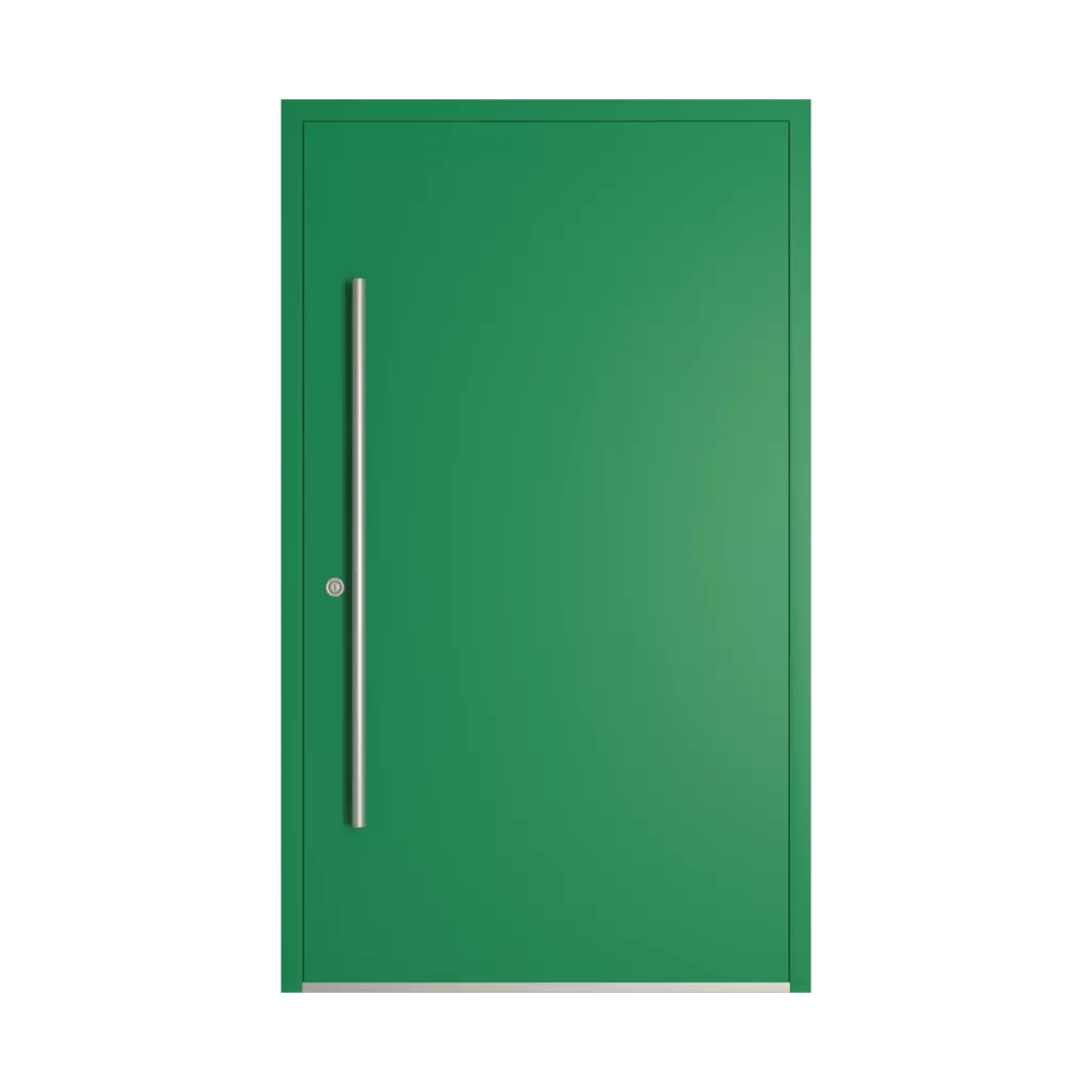 RAL 6024 traffic green entry-doors models-of-door-fillings dindecor 6028-pvc  