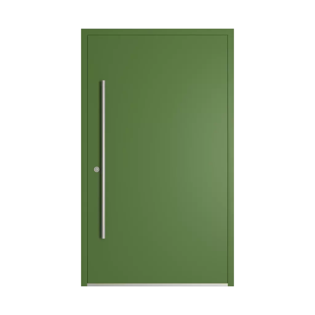 RAL 6025 Fern green entry-doors models-of-door-fillings adezo kopenhaga  