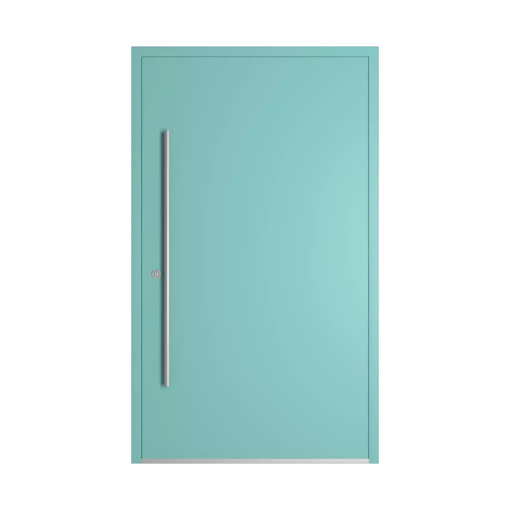 RAL 6027 Light green products vinyl-entry-doors    