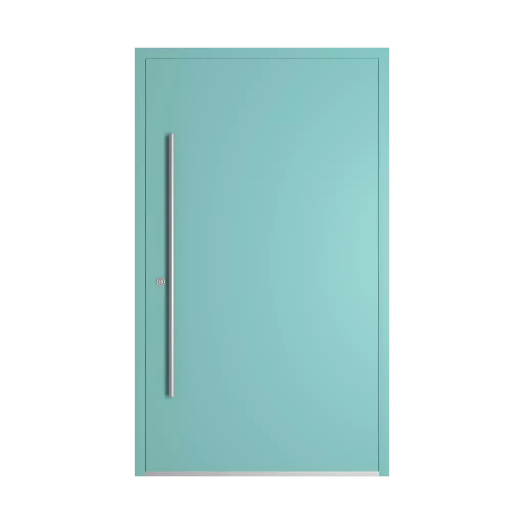 RAL 6027 Light green entry-doors models-of-door-fillings cdm model-46  