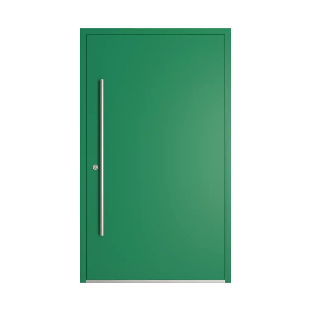 RAL 6032 Signal green entry-doors models-of-door-fillings dindecor 6124-pwz  