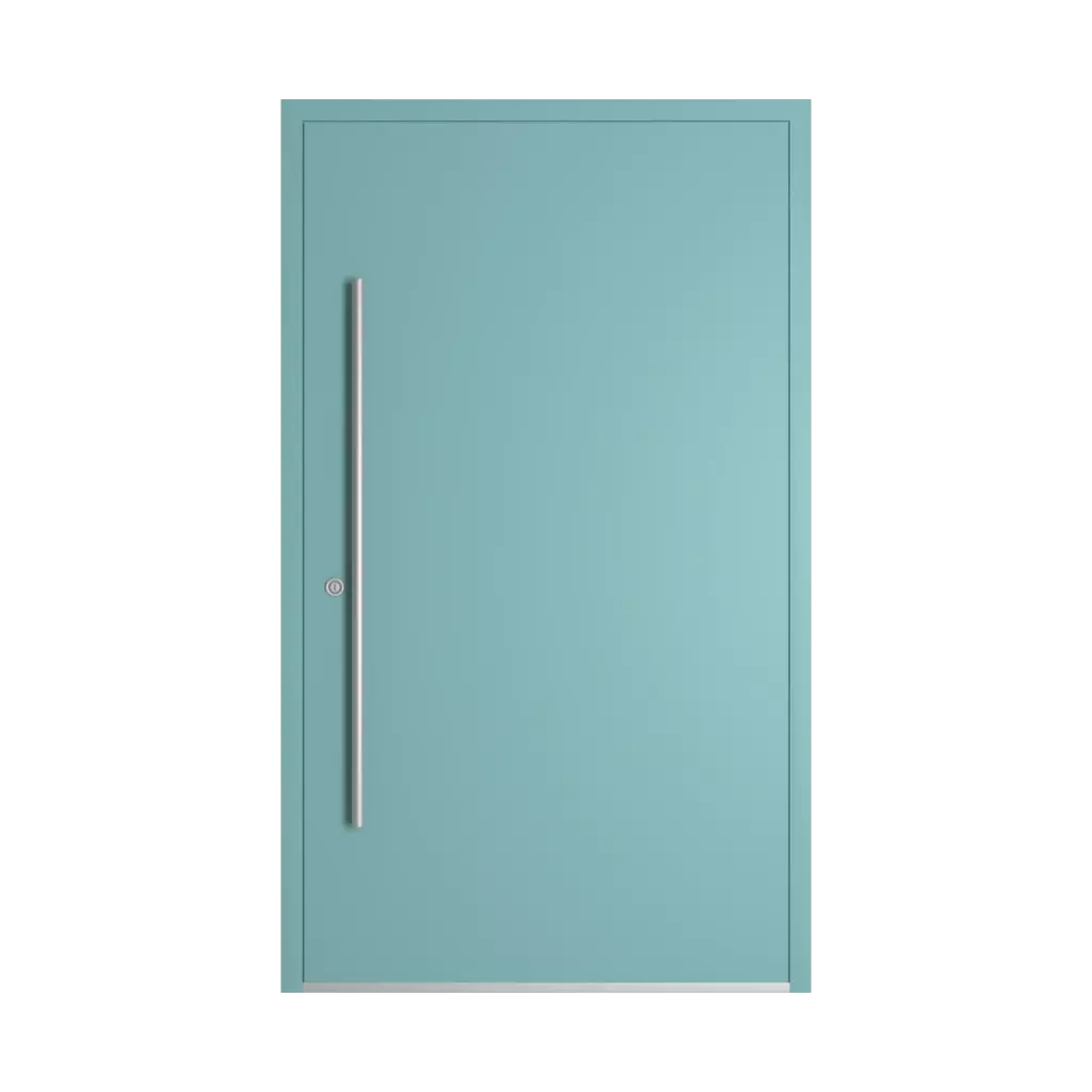 RAL 6034 Pastel turquoise products vinyl-entry-doors    