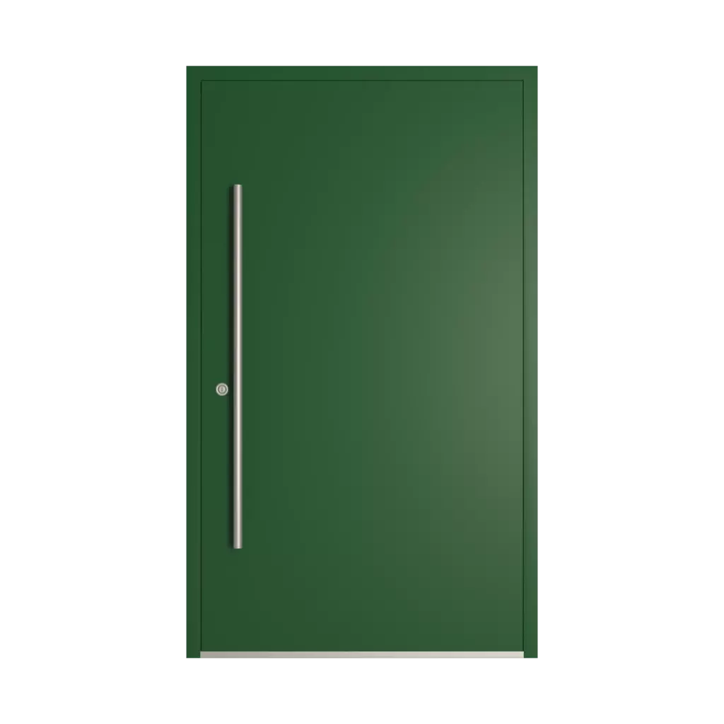 RAL 6035 Pearl green entry-doors models-of-door-fillings dindecor model-6108  