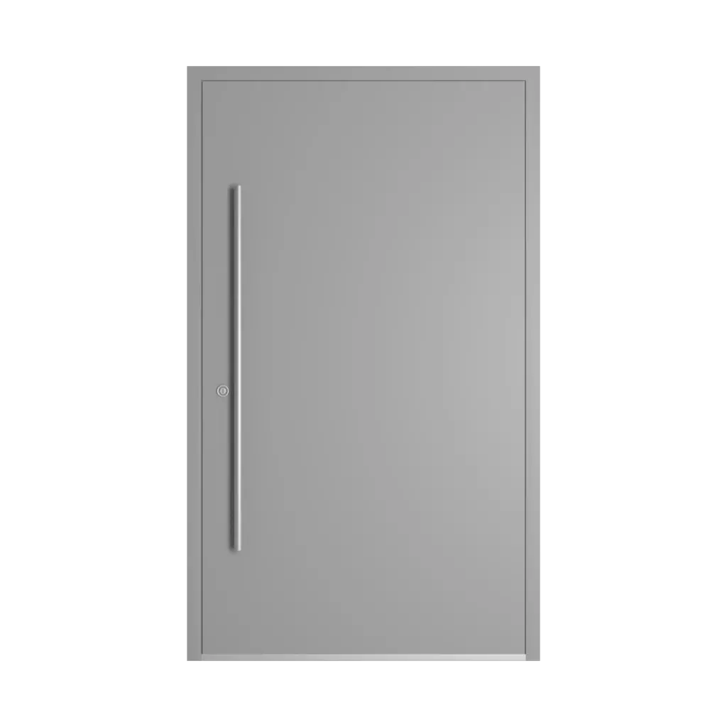 RAL 7004 Signal grey entry-doors models-of-door-fillings dindecor ll01  