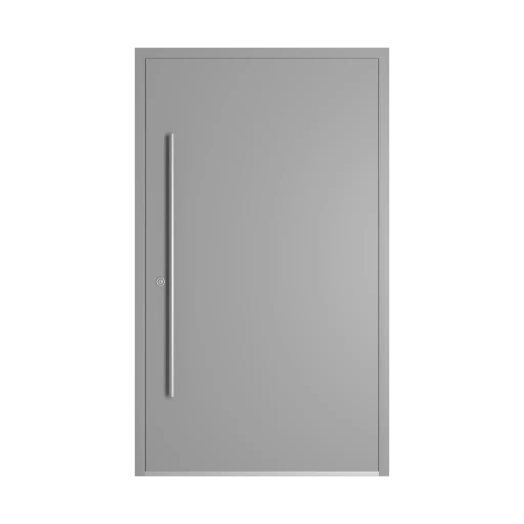 RAL 7004 Signal grey entry-doors models-of-door-fillings dindecor gl08  