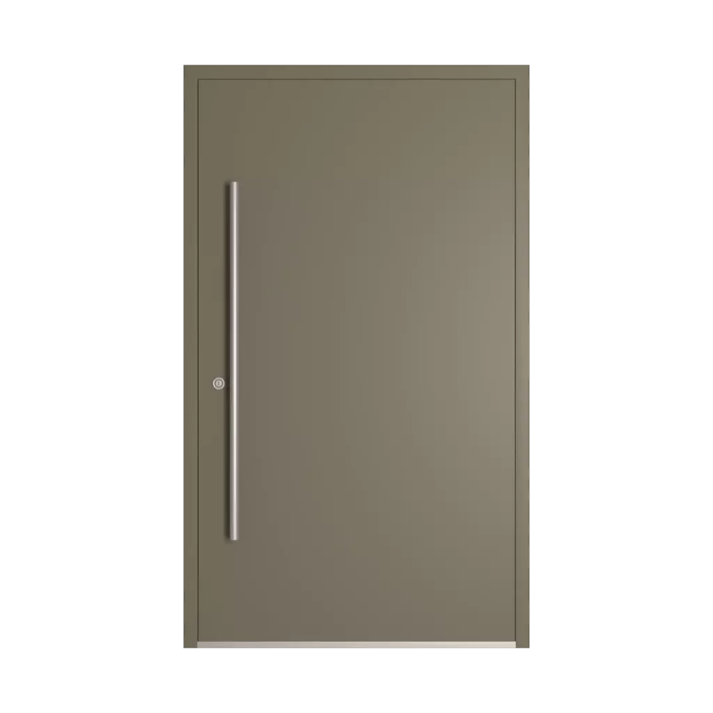 RAL 7006 Beige grey entry-doors models-of-door-fillings dindecor gl08  
