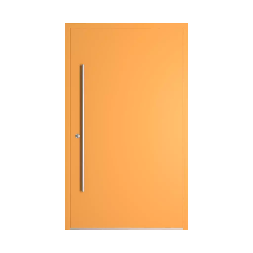 RAL 1017 Saffron Yellow entry-doors models-of-door-fillings adezo monaco  