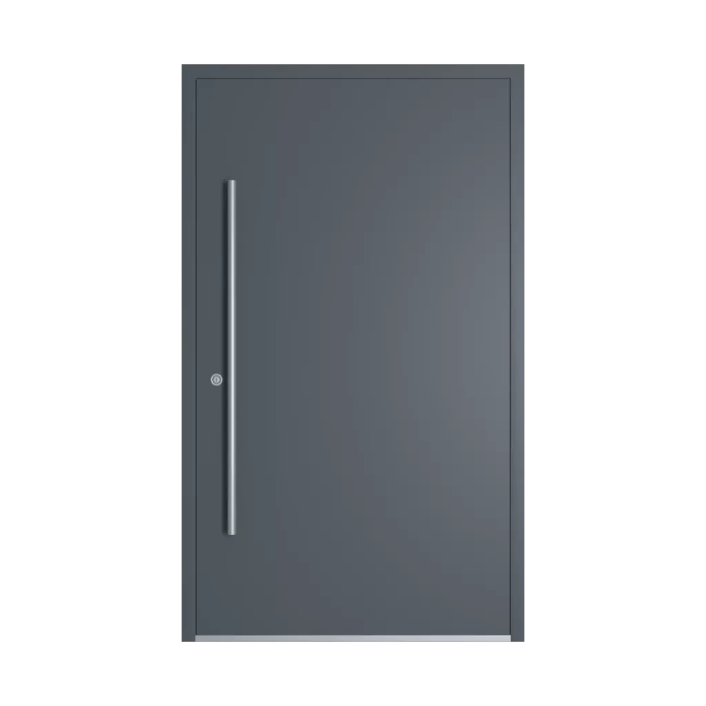 RAL 7011 Iron grey entry-doors models-of-door-fillings adezo valletta-tallinn  