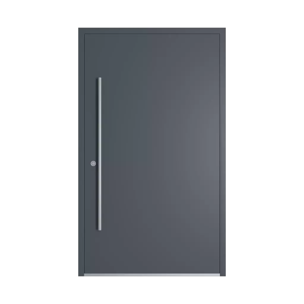 RAL 7015 Slate grey entry-doors models-of-door-fillings dindecor model-5041  