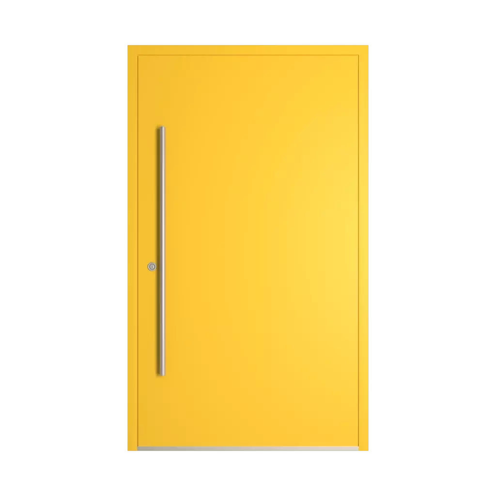 RAL 1018 Zinc yellow entry-doors models-of-door-fillings adezo kopenhaga  