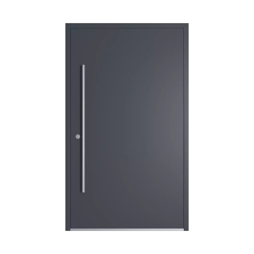 RAL 7024 Graphite grey products vinyl-entry-doors    