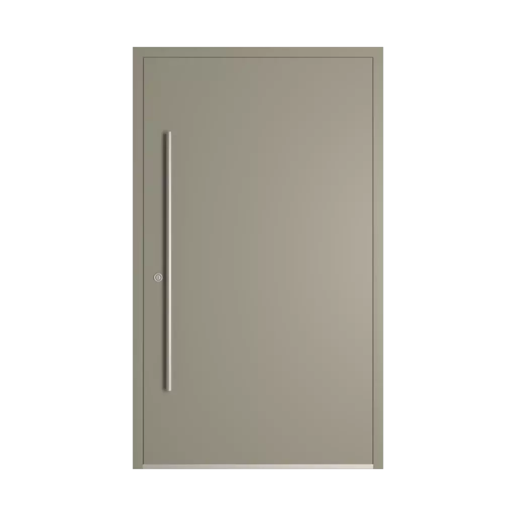 RAL 7030 Stone grey entry-doors models-of-door-fillings dindecor cl06  