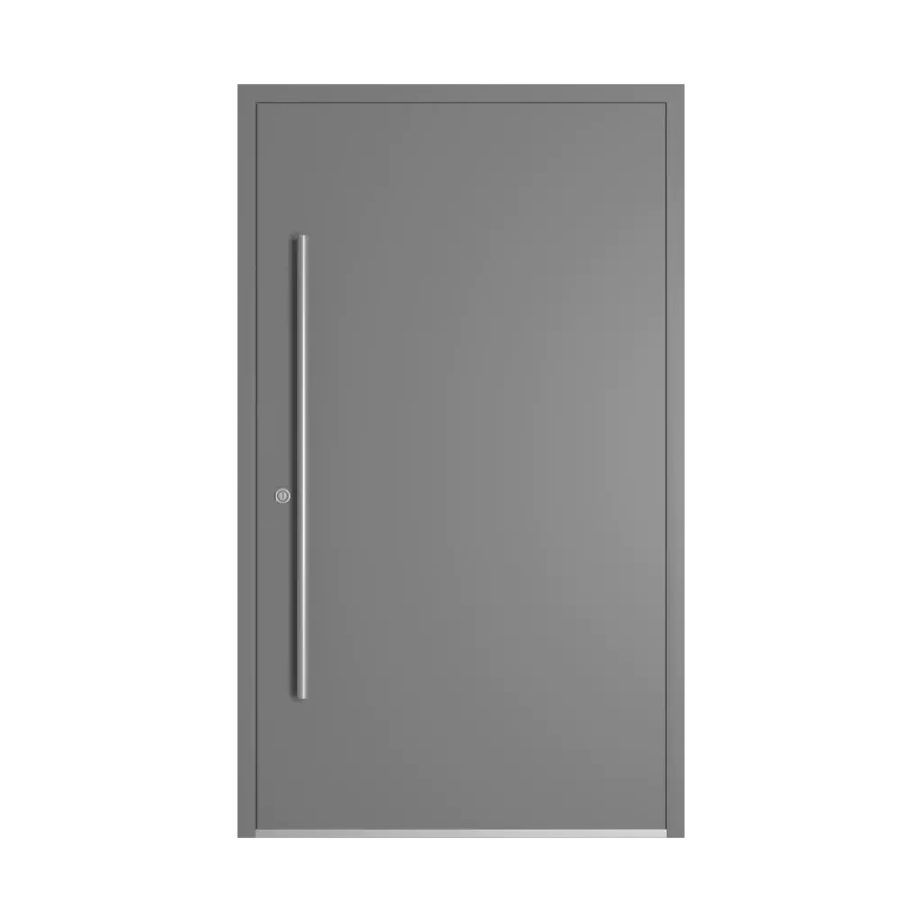 RAL 7037 Dusty grey entry-doors models-of-door-fillings dindecor model-5001  