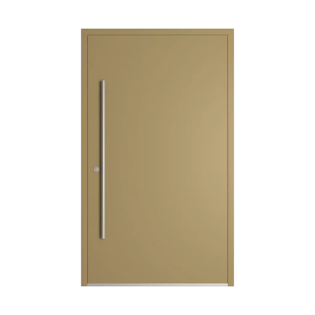 RAL 1020 Olive yellow entry-doors models-of-door-fillings cdm model-13  