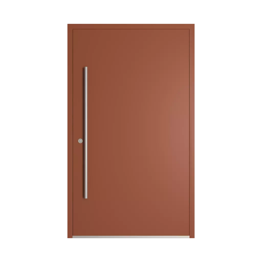 RAL 8004 Copper brown products vinyl-entry-doors    