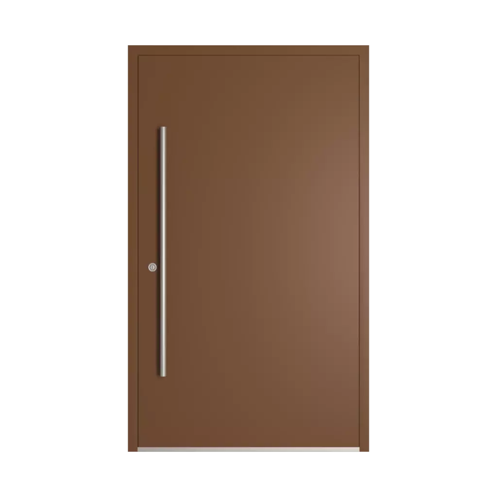 RAL 8007 Fawn brown products vinyl-entry-doors    