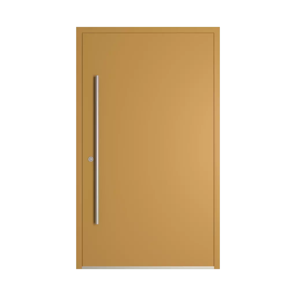 RAL 1024 Ochre yellow entry-doors models-of-door-fillings adezo astana  