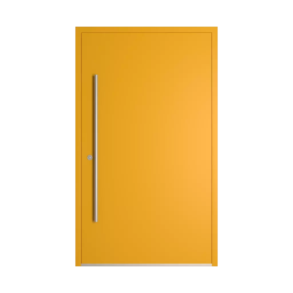 RAL 1032 Broom yellow entry-doors models-of-door-fillings adezo kopenhaga  