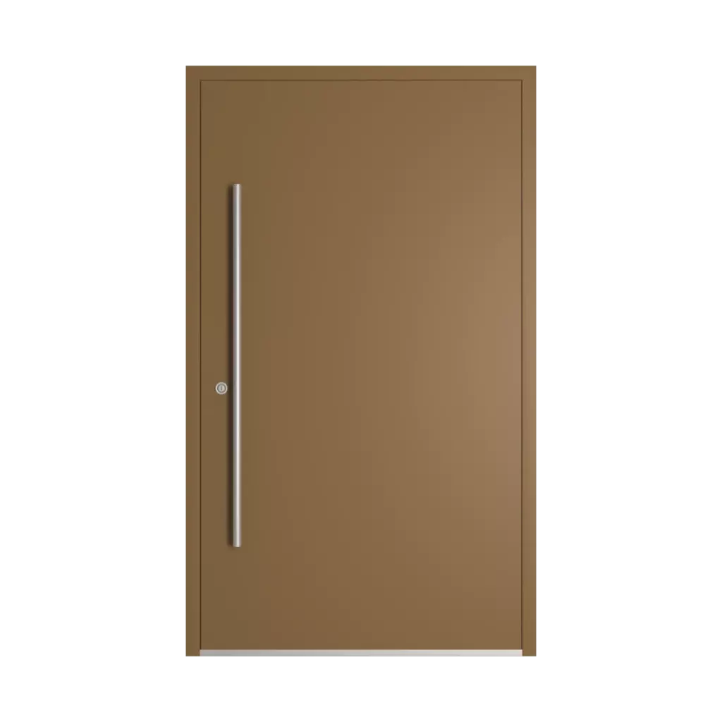 RAL 1036 Pearl gold entry-doors models-of-door-fillings dindecor ll01  
