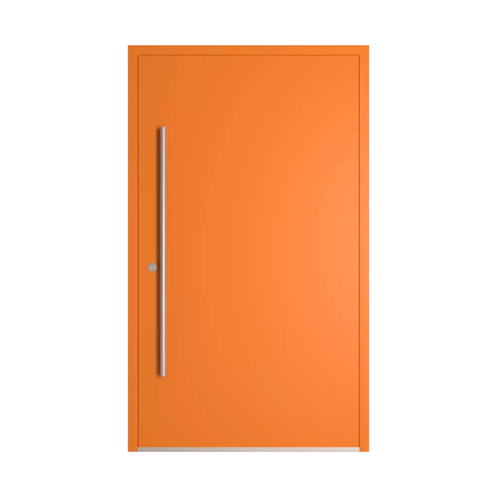 RAL 2011 Deep orange entry-doors models-of-door-fillings cdm model-30  