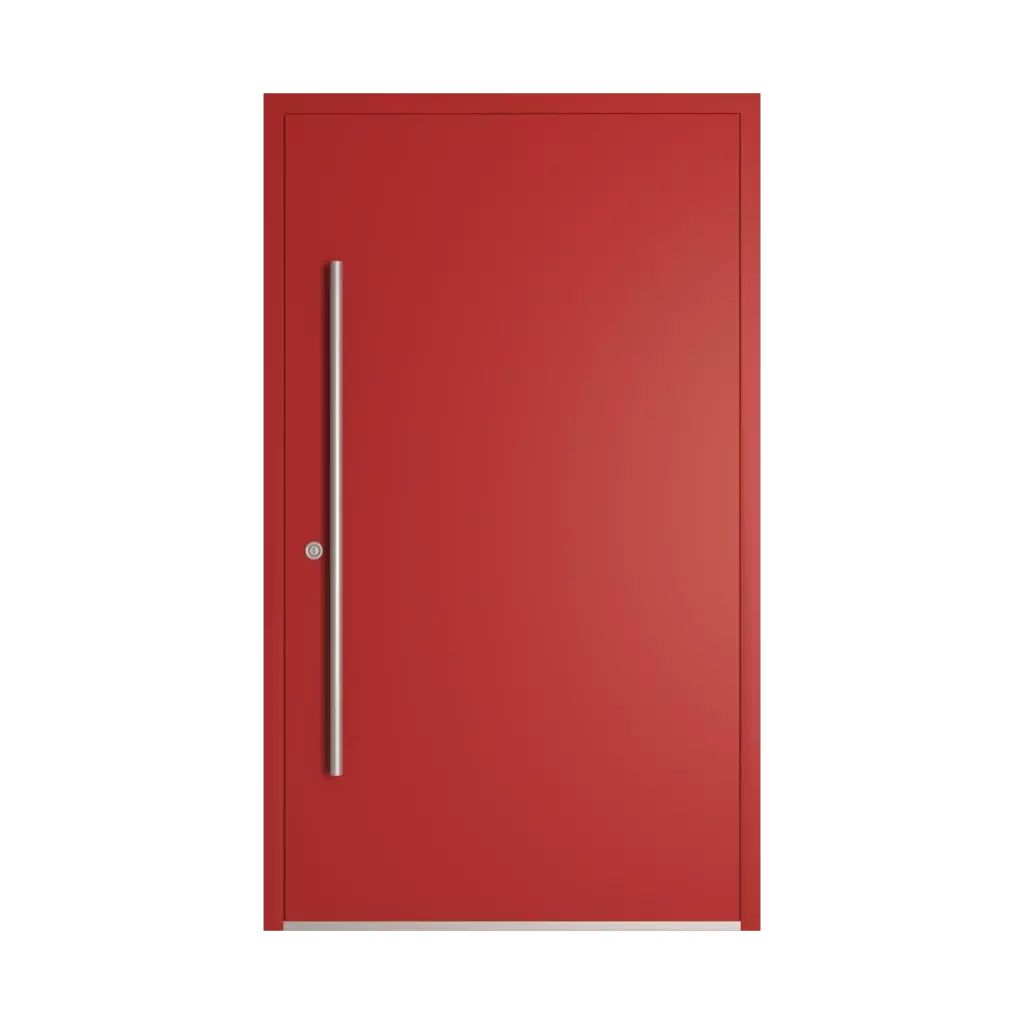 RAL 3000 Flame red entry-doors models-of-door-fillings cdm model-6  