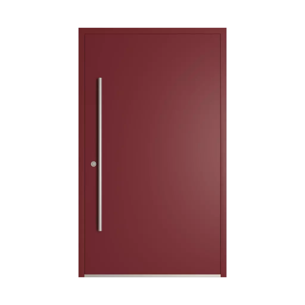 RAL 3004 Purple red entry-doors models-of-door-fillings dindecor 6120-pwz  