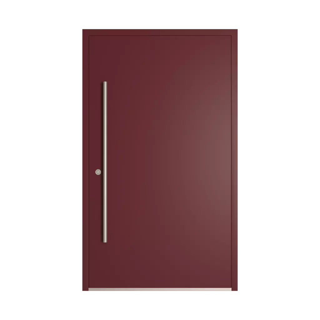 RAL 3005 Wine red entry-doors models-of-door-fillings cdm model-46  