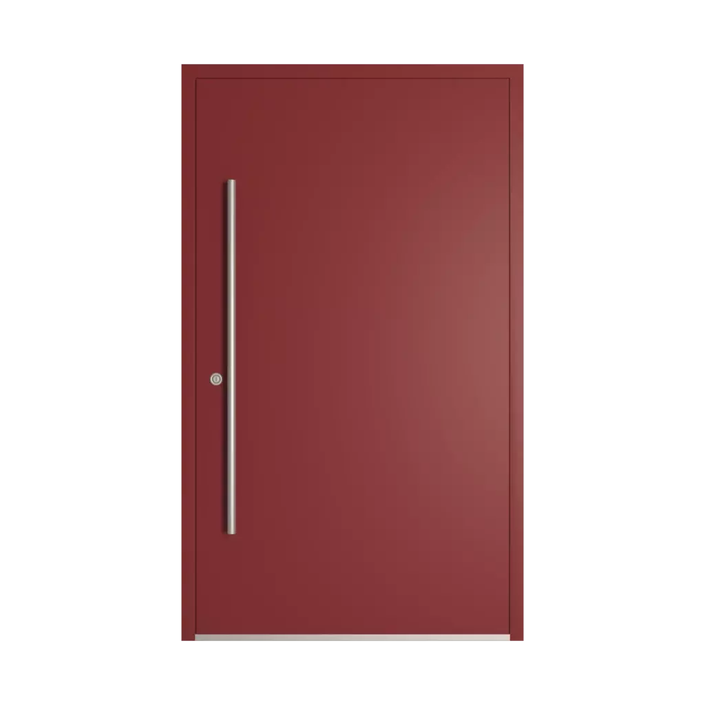 RAL 3011 Brown red entry-doors models-of-door-fillings dindecor sl03  