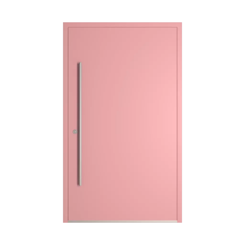 RAL 3015 Light pink entry-doors models-of-door-fillings dindecor 6132-black  