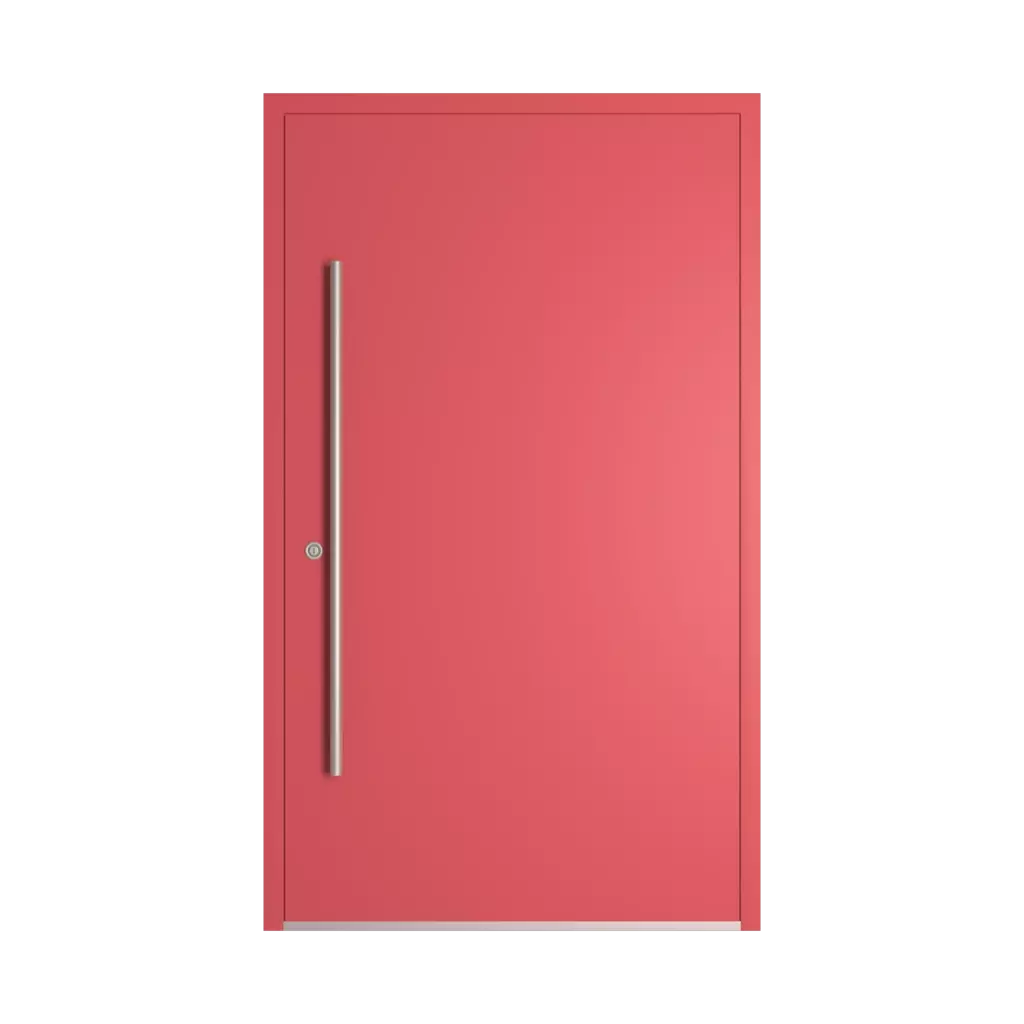 RAL 3017 Rose entry-doors models-of-door-fillings adezo kopenhaga  