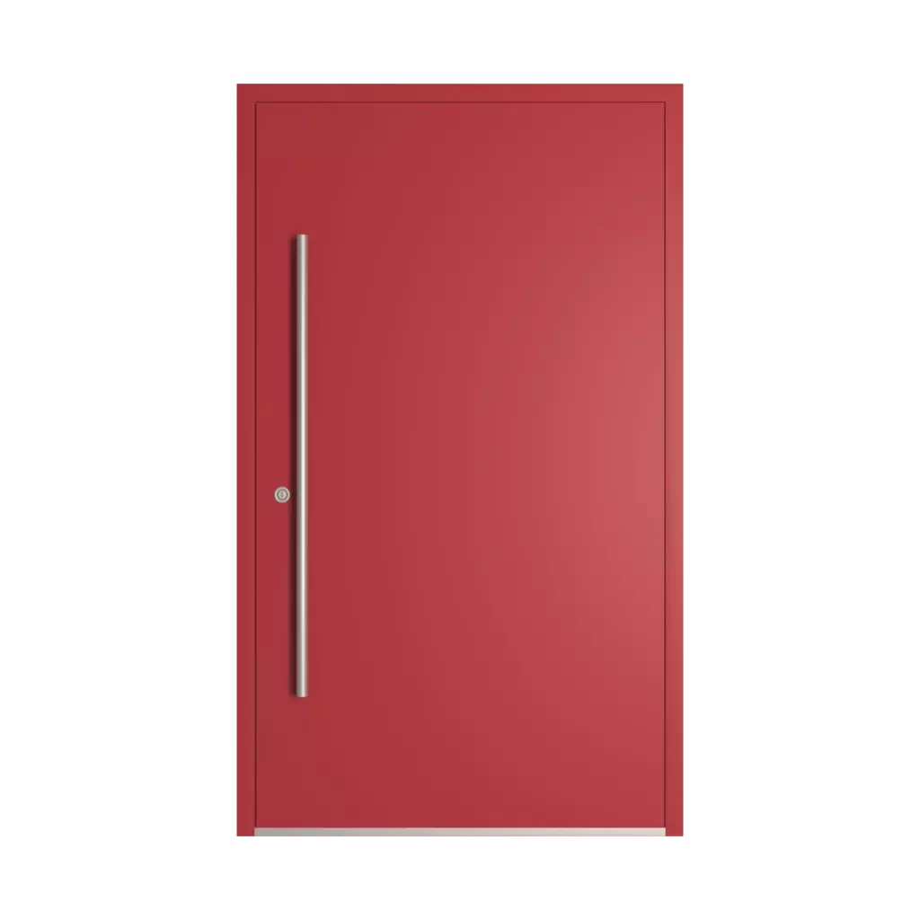 RAL 3031 Orient red entry-doors models-of-door-fillings dindecor sk04-corten  