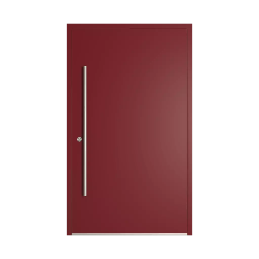 RAL 3032 Pearl ruby red entry-doors models-of-door-fillings dindecor model-5031-st  