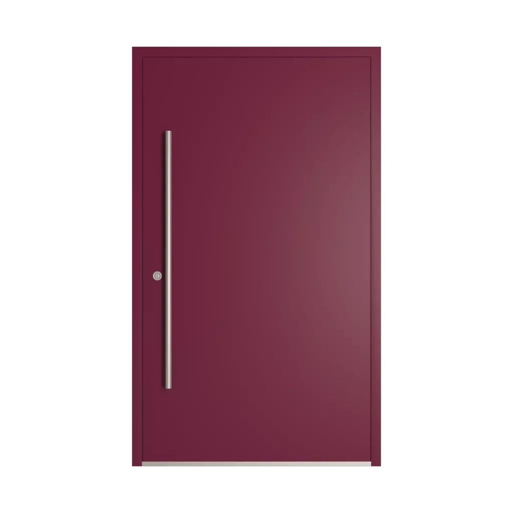 RAL 4004 Claret violet entry-doors models-of-door-fillings dindecor gl03  