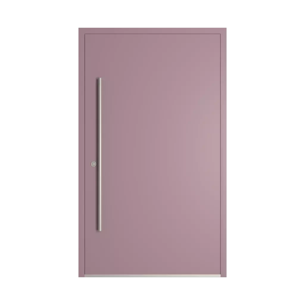 RAL 4009 Pastel violet entry-doors models-of-door-fillings dindecor model-6123  