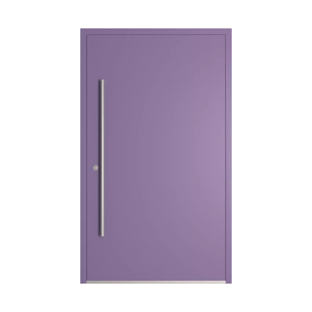 RAL 4011 Pearl violet entry-doors models-of-door-fillings dindecor model-6010  