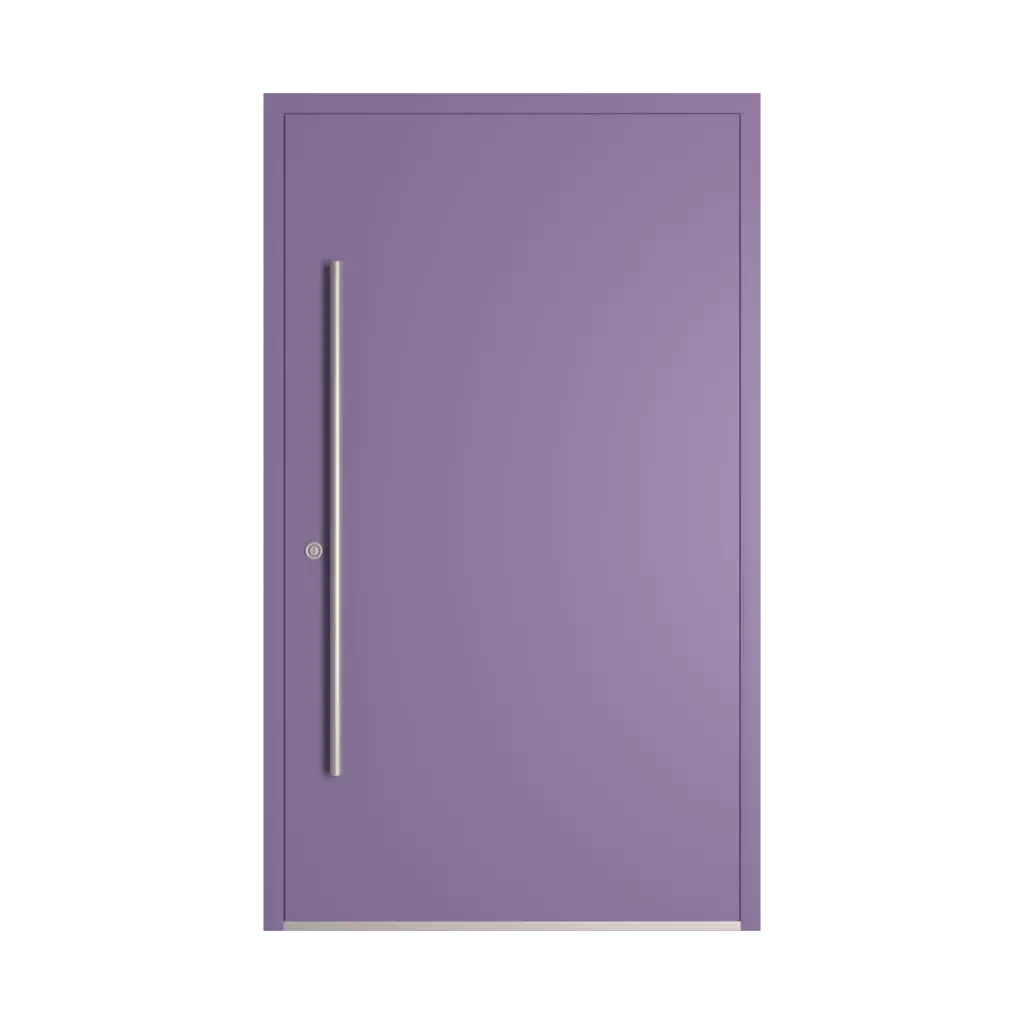 RAL 4011 Pearl violet entry-doors models-of-door-fillings dindecor 6028-pvc  