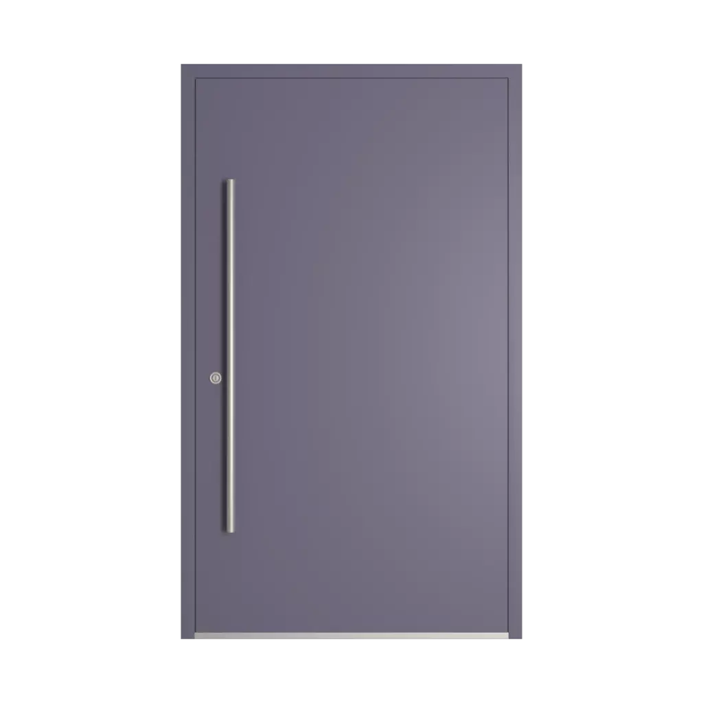 RAL 4012 Pearl blackberry entry-doors models-of-door-fillings dindecor sl04  