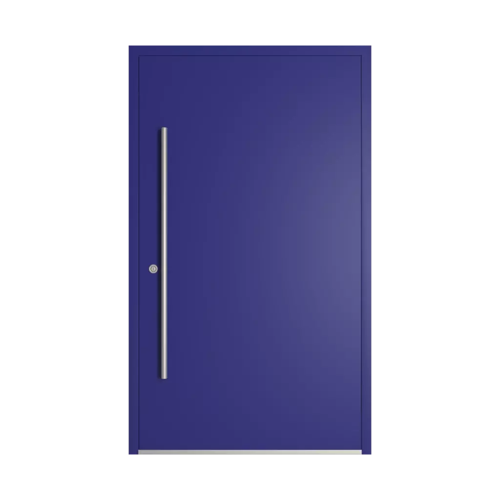 RAL 5002 Ultramarine blue entry-doors models-of-door-fillings dindecor be01  